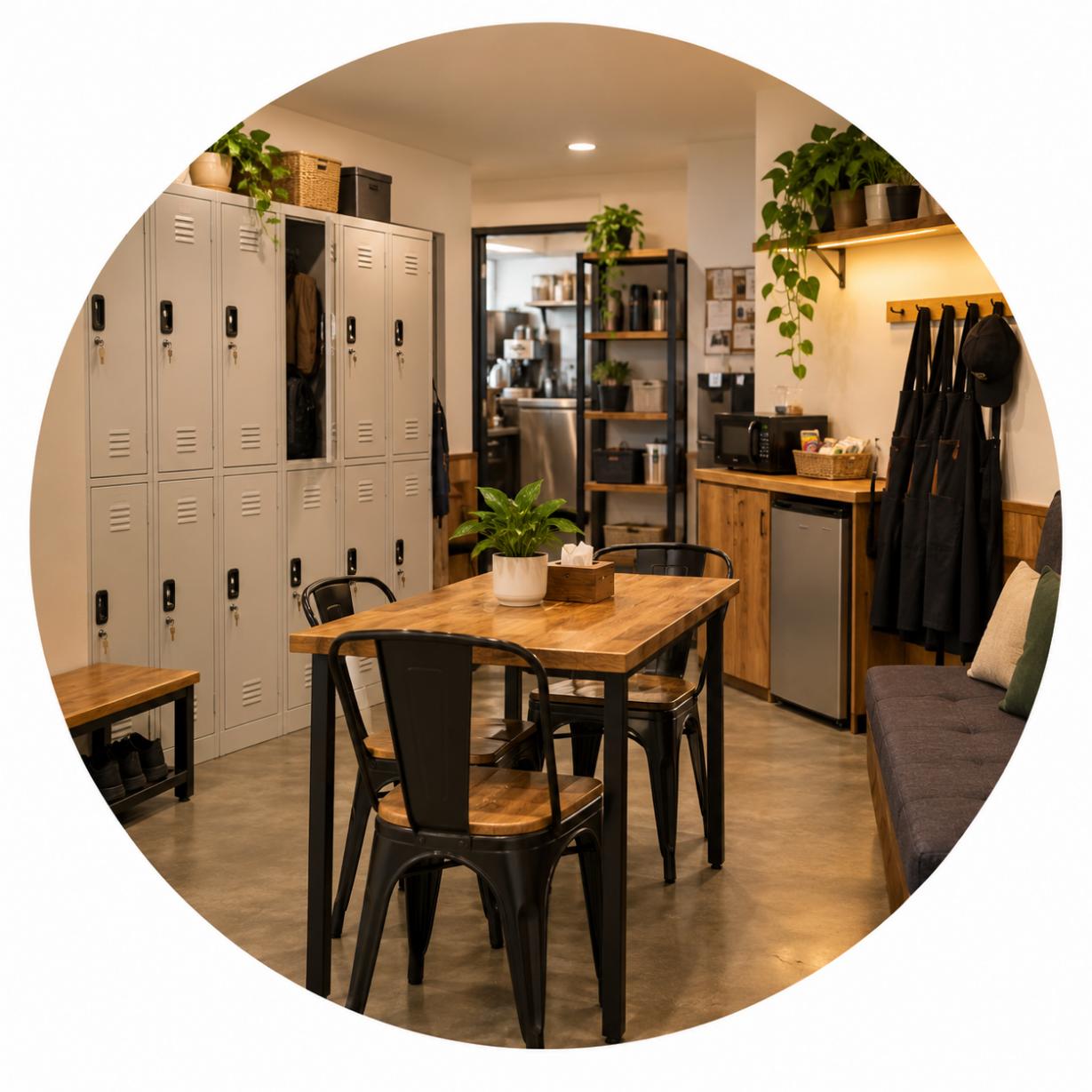 Khu vực nhân viên